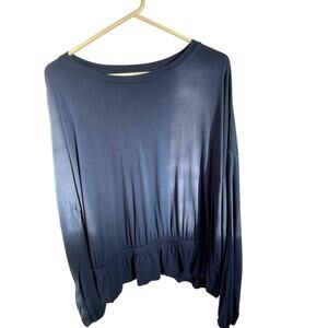 Banana Republic XL top Blue long sleeve